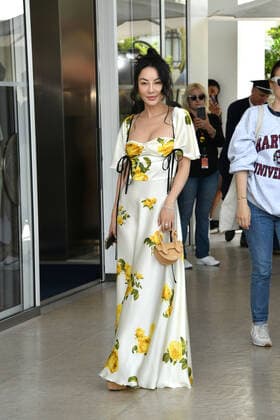 75th Cannes Film Festival 2022, Celebrity Sightings. Pictured: Jessica Wang  Copyright: xSimonexComix xipa-agency.netx xVeneziax2020x