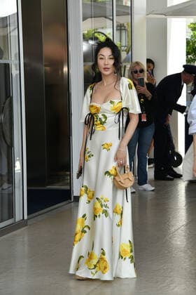 75th Cannes Film Festival 2022, Celebrity Sightings. Pictured: Jessica Wang  Copyright: xSimonexComix xipa-agency.netx xVeneziax2020x