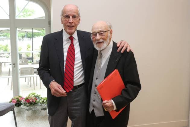 Hanover, Leibniz Ring Awarded to Brigadier General Jens Alt, Christian Pfeiffer,, Rolf Zick,