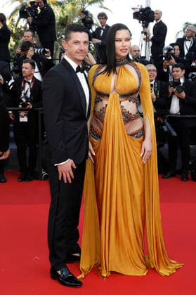 Andre Lemmers and Adriana Lima at the premiere of the feature film Elvis at the Festival de Cannes 2022 75 Cannes International Film Festival at the Palais des Festivals Cannes, 25 05 2022. Foto:xD.xBedrosianx xFuturexImage