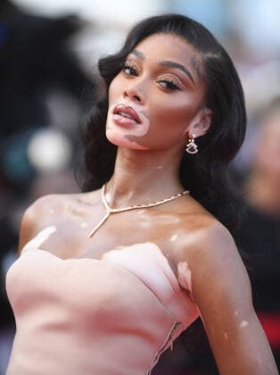 Internationale Filmfestspiele von Cannes, Elvis Premiere Jamaican-Canadian model Winnie Harlow attends the premiere of Elvis at Palais des Festivals at the 75th Cannes Film Festival, France on Wednesday, May 25, 2022.  CAN20220525142 RUNExHELLESTAD