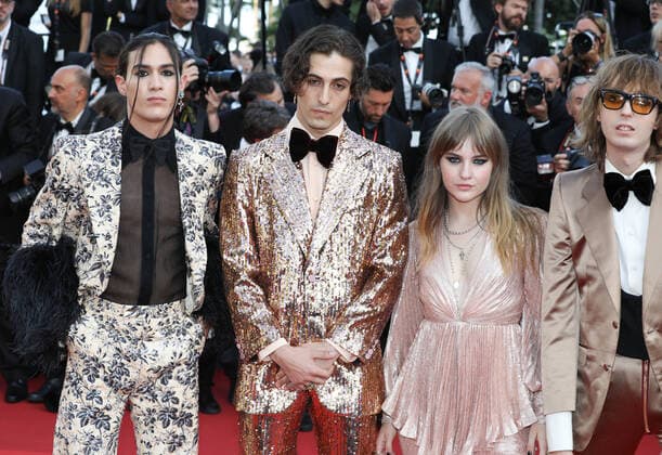Entertainment Bilder des Tages May 25, 2022, Cannes, Cote d Azur, France: MANESKIN attends the Elvis screening during 75th annual Cannes Film Festival Cannes France - ZUMAc179 20220526_zep_c179_101 Copyright: xMickaelxChavetx