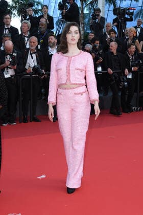 75th Cannes Film Festival 2022, red carpet Elvis Pictured:Anamaria Vartolomei  Copyright: xManuelexMangiarottix xipa-agencyx xVeneziax2020x