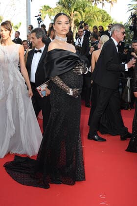 75th Cannes Film Festival 2022, red carpet Elvis Pictured: Shanina Shaik  Copyright: xManuelexMangiarottix xipa-agencyx xVeneziax2020x