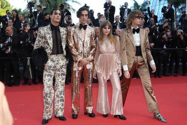 75th Cannes Film Festival 2022, red carpet Elvis Pictured: Maneskin  Copyright: xManuelexMangiarottix xipa-agencyx xVeneziax2020x