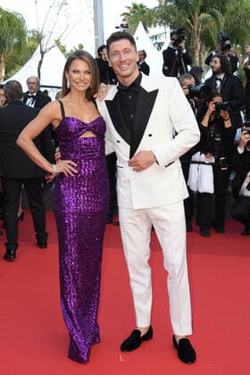 75th Cannes Film Festival 2022, red carpet Elvis Pictured: Robert Lewandowski, Anna Lewandowska  Copyright: xManuelexMangiarottix xipa-agencyx xVeneziax2020x