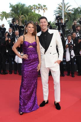 75th Cannes Film Festival 2022, red carpet Elvis Pictured: Robert Lewandowski, Anna Lewandowska  Copyright: xManuelexMangiarottix xipa-agencyx xVeneziax2020x