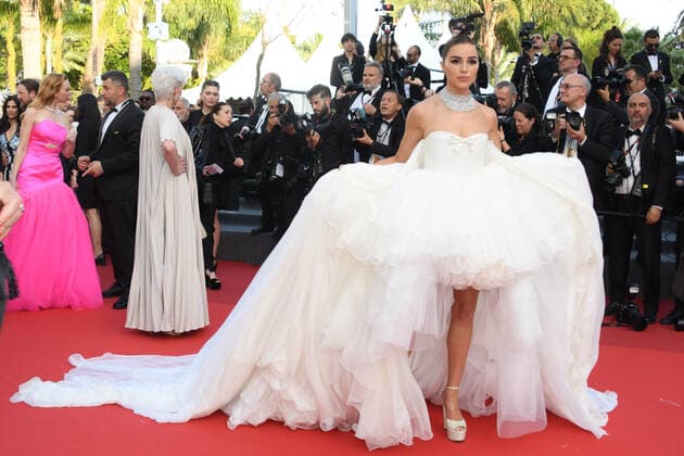 75th Cannes Film Festival 2022, red carpet Elvis Pictured: Olivia Culpo  Copyright: xManuelexMangiarottix xipa-agencyx xVeneziax2020x