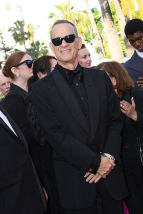 75th Cannes Film Festival 2022, red carpet Elvis Pictured: Tom Hanks  Copyright: xManuelexMangiarottix xipa-agencyx xVeneziax2020x