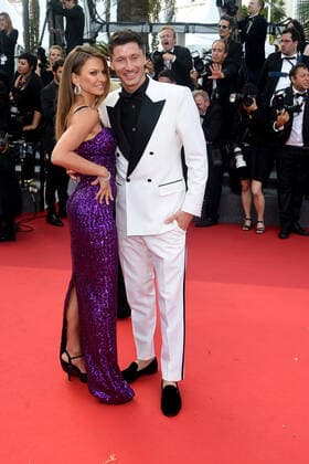 75th Cannes film festival 2022, Red Carpet film Elvis. Pictured: Robert Lewandowski, Anna Lewandowska  Copyright: xAlbertoxTerenghi Cannesx2022x xix xVenezia2020x