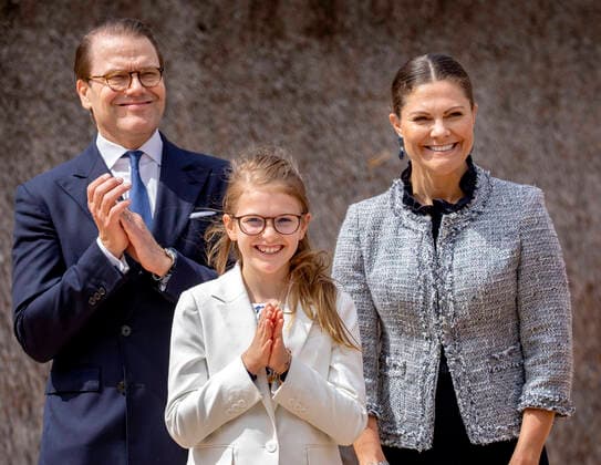Entertainment Themen der Woche KW21 Entertainment Bilder des Tages 25-05-2022 Sweden Princess Estelle and Princess Victoria and Prince Daniel visited Naturum Takern in Ostergotland. Â  Copyright: xPPEx