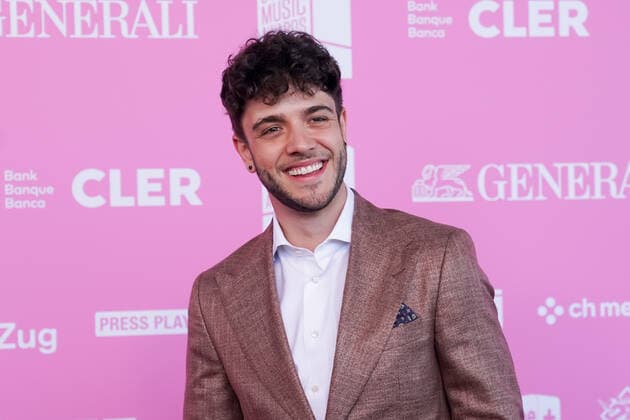 25 05 2022, Zug, Bossard Arena, Swiss Music Awards, swiss singer Luca Hänni Zug Bossard Arena Zug Switzerland  Copyright: xJustPictures.ch DanielaxPorcellix