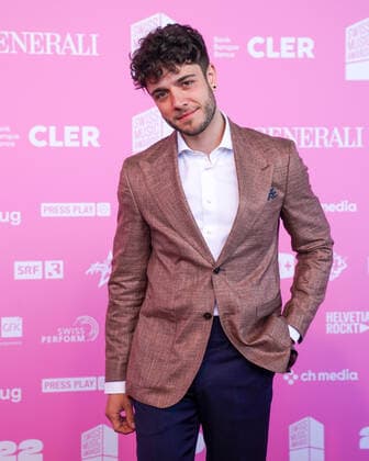 25 05 2022, Zug, Bossard Arena, Swiss Music Awards, swiss singer Luca Hänni Zug Bossard Arena Zug Switzerland  Copyright: xJustPictures.ch DanielaxPorcellix