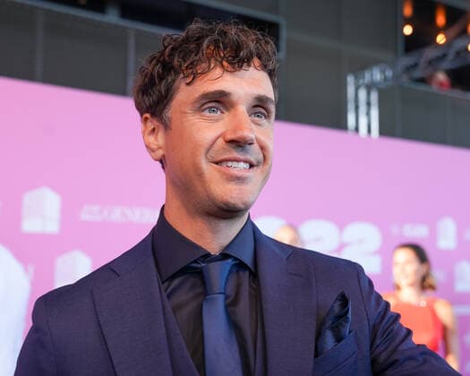 25 05 2022, Zug, Bossard Arena, Swiss Music Awards, swiss singer and musician Jan Dettwyler Seven on the red carpet Zug Bossard Arena Zug Switzerland  Copyright: xJustPictures.ch DanielaxPorcellix
