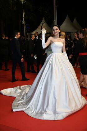 75th Cannes Film Festival 2022, Red Carpet Stars At Noon. Pictured guest  Copyright: xSimonexComix xipa-agency.netx xVeneziax2020x