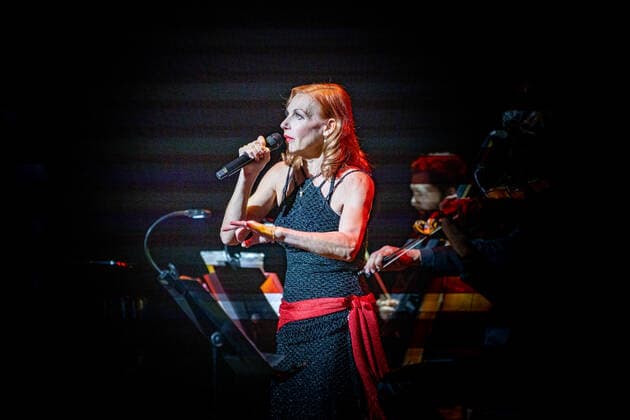 DEU, Germany, North Rhine-Westphalia, Münster, 25 05 2022 Concert at Münster Theater Astor Piazzolla meets Ute Lemper
