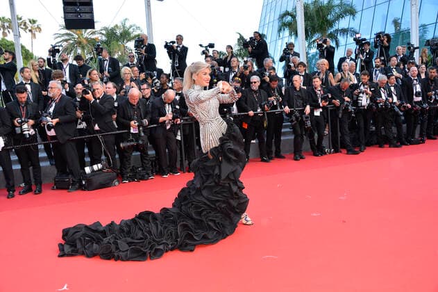 Hofit Golan premiere of the feature film Elvis Festival de Cannes 2022 75 Cannes International Film Festival at the Palais des Festivals Cannes 25 May 2022