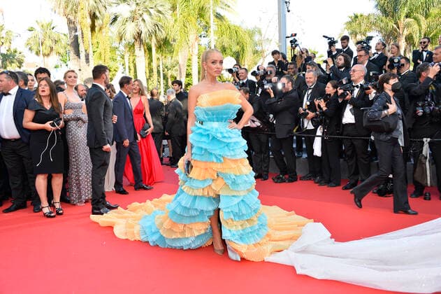 Sasha Ray Premiere of the feature film Elvis Festival de Cannes 2022 75 Cannes International Film Festival at the Palais des Festivals Cannes 25 May 2022