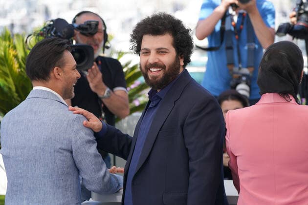 Saeed Roustaee (RÃ alisateur & scÃ nariste - Iran) CELEBRITES : 75Ã me Festival de Cannes - Photocall du film Â« Leila?s Brothers Â» - 26 05 2022 NorbertScanella Panoramic 