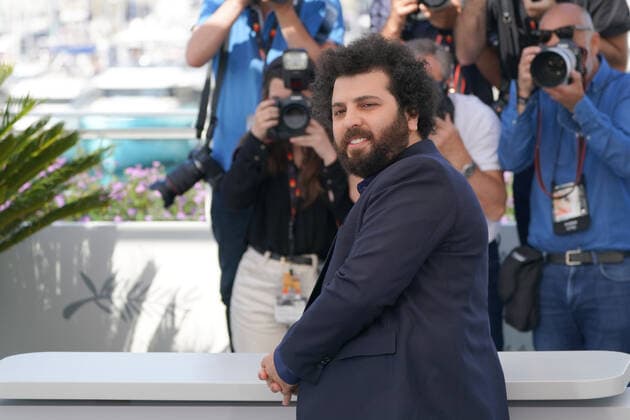Saeed Roustaee (RÃ alisateur & scÃ nariste - Iran) CELEBRITES : 75Ã me Festival de Cannes - Photocall du film Â« Leila?s Brothers Â» - 26 05 2022 NorbertScanella Panoramic 