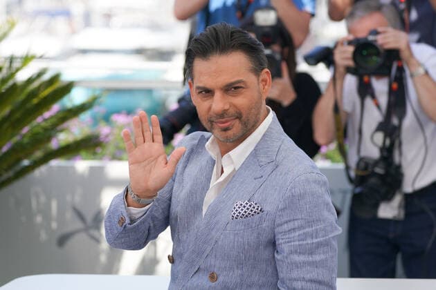 Payman Maadi (Acteur) CELEBRITES : 75Ã me Festival de Cannes - Photocall du film Â« Leila?s Brothers Â» - 26 05 2022 NorbertScanella Panoramic 