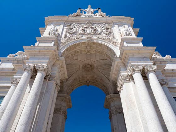 Arca de la Rue Augusta in Lisbon in Portugal. Copyright: xLoopxImages Apexphotosx APEX02722WT124