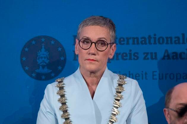 Sibylle KEUPEN, Mayor of the City of Aachen, International Charlemagne Prize of the City of Aachen, Award Ceremony in the City Hall of the City of Aachen on 26 05 2022