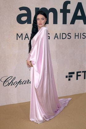 Cannes 2022 - 75Â° Festival Internazionale del cinema, Decima serata, amfAR Gala Cannes 2022. Nella Foto Kristina Bazan  Copyright: xAlbertoxTerenghix xipa-agency.nex xVenezia2020x
