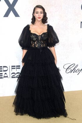 Cannes 2022 - 75Â° Festival Internazionale del cinema, Decima serata, amfAR Gala Cannes 2022. Nella Foto Caylee Cowan  Copyright: xAlbertoxTerenghix xipa-agency.nex xVenezia2020x