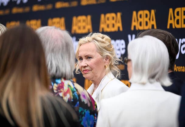 LONDON 20220526 Bjorn Ulvaeus, Anni Frid Lyngstad, Agnetha Faltskog and Benny Andersson arrive for the gala premiere of the ABBA Voyage concert at the ABBA Arena at Queen Elizabeth Olympic Park in London Photo Pontus Lundahl TT code 10050 LONDON GREAT BRITAIN x10050x,  Copyright: xPontusxLundahl TTx ABBA VOYAGE