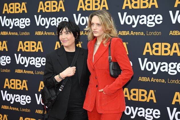 LONDON 20220526 Sharleen Spiteri och Misty Heath arrive for the gala premiere of the ABBA Voyage concert at the ABBA Arena at Queen Elizabeth Olympic Park in London Foto Pontus Lundahl TT kod 10050 LONDON GREAT BRITAIN x10050x,  Copyright: xPontusxLundahl TTx ABBA VOYAGE