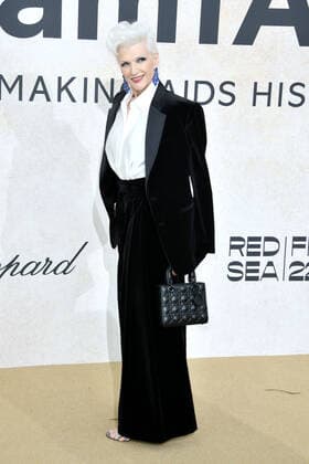 Cannes 2022 - 75Â° Festival Internazionale del cinema, Decima serata, amfAR Gala Cannes 2022. Nella Foto Maye Musk  Copyright: xAlbertoxTerenghix xipa-agency.nex xVenezia2020x