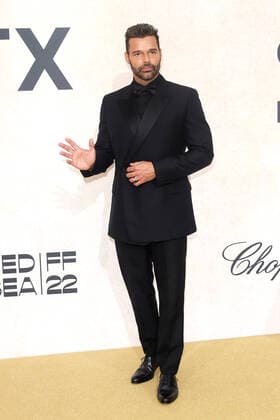 Cannes 2022 - 75Â° Festival Internazionale del cinema, Decima serata, amfAR Gala Cannes 2022. Nella Foto Ricky Martin  Copyright: xSimonexComix xipa-agency.netx xVenezia2020x