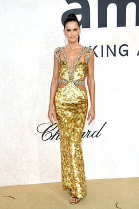 Cannes 2022 - 75Â° Festival Internazionale del cinema, Decima serata, amfAR Gala Cannes 2022. Nella Foto Izabel Goulart  Copyright: xAlbertoxTerenghix xipa-agency.nex xVenezia2020x