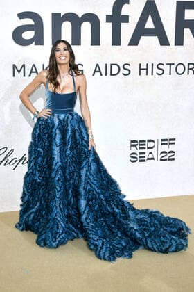 Cannes 2022 - 75Â° Festival Internazionale del cinema, Decima serata, amfAR Gala Cannes 2022. Nella Foto Elisabetta Gregoraci  Copyright: xAlbertoxTerenghix xipa-agency.nex xVenezia2020x