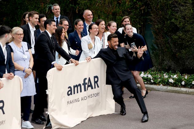 Ricky Martin at the 28 amfAR Gala Cannes within the Festival de Cannes 2022 75 Cannes International Film Festival at the HÃ tel du Cap Eden Roc Antibes, 26 05 2022 Foto:xD.xBedrosianx xFuturexImage