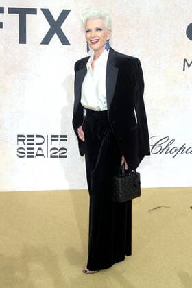 Cannes 2022 - 75Â° Festival Internazionale del cinema, Decima serata, amfAR Gala Cannes 2022. Nella Foto Maye Musk  Copyright: xAlbertoxTerenghix xipa-agency.nex xVenezia2020x