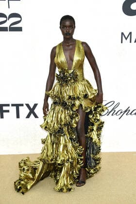 Cannes 2022 - 75Â° Festival Internazionale del cinema, Decima serata, amfAR Gala Cannes 2022. Nella Foto Akon Changkou  Copyright: xAlbertoxTerenghix xipa-agency.nex xVenezia2020x