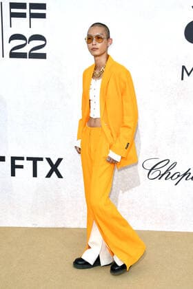 Cannes 2022 - 75Â° Festival Internazionale del cinema, Decima serata, amfAR Gala Cannes 2022. Nella Foto South Korean model Xu Meen  Copyright: xAlbertoxTerenghix xipa-agency.nex xVenezia2020x