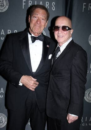 NEW YORK, NY - MAY 26: Joe Piscopo and Paul Shaffer at the Friars Club 2022 Entertainment Icon Award honoring Tracy Morgan at the Ziegfeld Ballroom in New York City on May 26, 2022. Copyright: xRWx