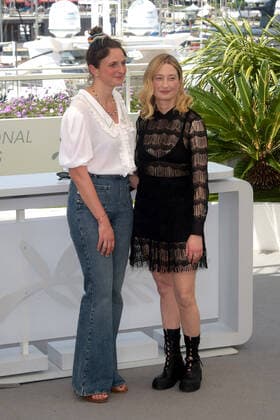 75th Cannes film festival 2022, Photocall Rendez-Vous With Alice Rohrwacher. Pictured: Alba Rohrwacher, Alice Rohrwacher  Copyright: xAlbertoxTerenghi Cannesx2022x xix xVenezia2020x