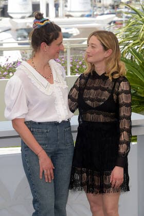 75th Cannes film festival 2022, Photocall Rendez-Vous With Alice Rohrwacher. Pictured: Alba Rohrwacher, Alice Rohrwacher  Copyright: xAlbertoxTerenghi Cannesx2022x xix xVenezia2020x