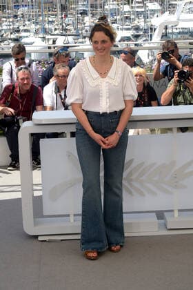 75th Cannes film festival 2022, Photocall Rendez-Vous With Alice Rohrwacher. Pictured: Alice Rohrwacher  Copyright: xAlbertoxTerenghi Cannesx2022x xix xVenezia2020x