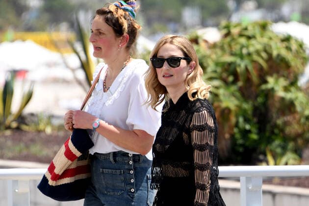 Cannes 2022 - 75Â° Festival Internazionale del cinema, giorno 10 - - le sorelle Alba e Alice Rohrwacher arrivano al Photocall  Copyright: xManuelexMangiarottix xipa-agencyx xVenezia2020x