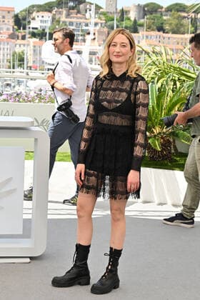 75eme Festival International du Film de Cannes. Photocall du jury avec Alice & Alba Rohrerwacher et les eleves. 280882 2022-05-27 Cannes France Rohrwacher, Alba  Copyright: xL.Urmanx xStarfacex STAR_280882_013