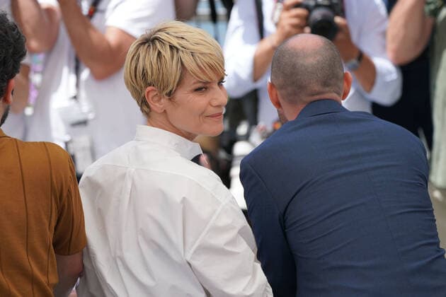 Marina FoÃ¯s (Actrice - France) CELEBRITES : 75Ã me Festival de Cannes - Photocall du film Â« As Bestas Â» - 27 05 2022 NorbertScanella Panoramic 