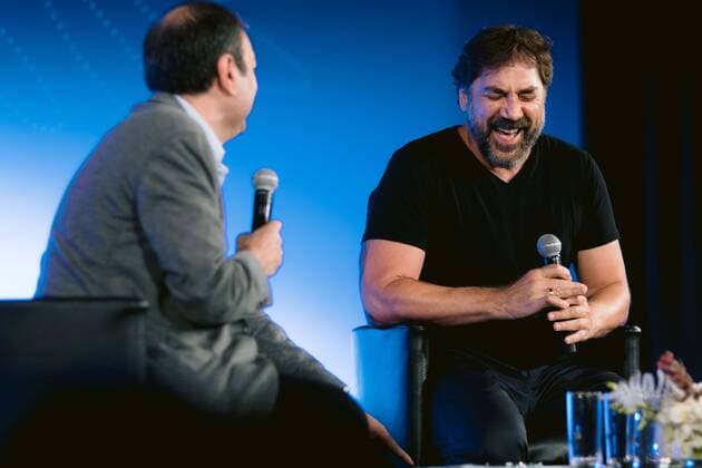 75eme Festival International du Film de Cannes. Masterclass avec Javier Bardem. 75th International Cannes Film Festival 280893 2022-05-27 Alpes-Maritimes Cannes France Bardem, Javier  Copyright: xTerencexBaelenx STAR_280893_008