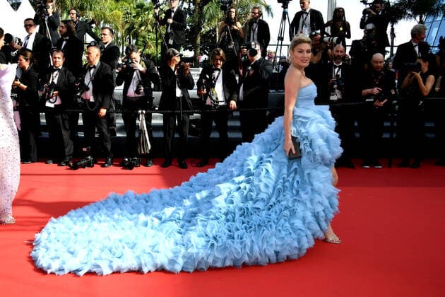 75th Cannes Film Festival 2022, Red Carpet Film Mother And Son. Pictured Hofit Golan  Copyright: xSimonexComix xipa-agency.netx xVeneziax2020x