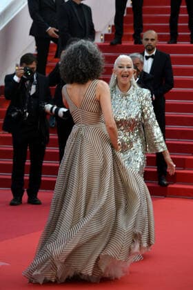 75th Cannes Film Festival 2022, Red Carpet Film Mother And Son. Pictured Andie MacDowell, Helen Mirren  Copyright: xSimonexComix xipa-agency.netx xVeneziax2020x