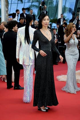 75th Cannes Film Festival 2022, Red Carpet Film Mother And Son. Pictured Soo Joo Park  Copyright: xSimonexComix xipa-agency.netx xVeneziax2020x